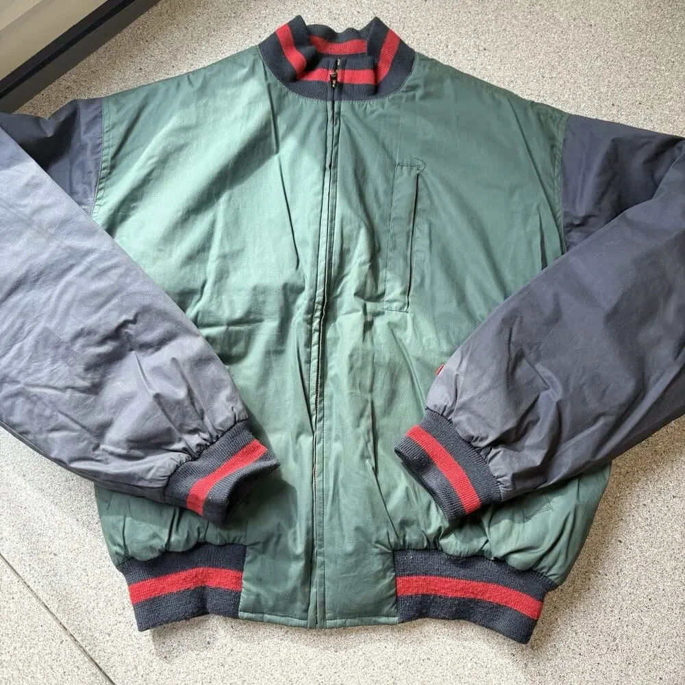 Vintage Polo Ralph Lauren Country Bomber Jacket Men’s Size Medium Colorblock